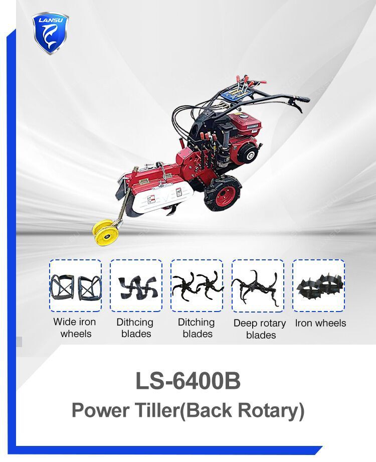 LS-6400B Power Tiller(Back Rotary)